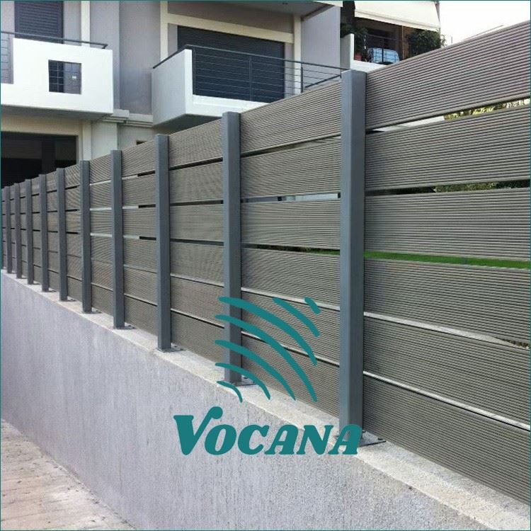 Composite Slatted Fence Panels factory