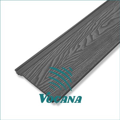 Vienveidīga izskata ielu veikala WPC kokmateriālu apšuvums