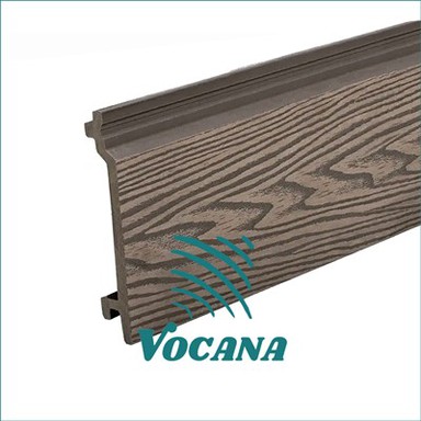 Pielāgoti koka graudu WPC dekoratīvie paneļi